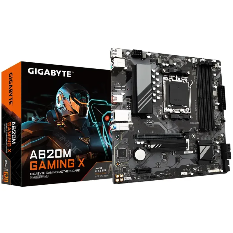 GIGABYTE A620M GAMING X Micro ATX AMD Socket AM5 Motherboard