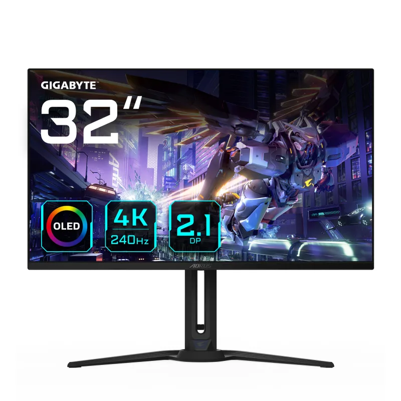 GIGABYTE AORUS FO32U2P 32 OLED 4K UHD 240Hz 0.03ms Gaming Monitor