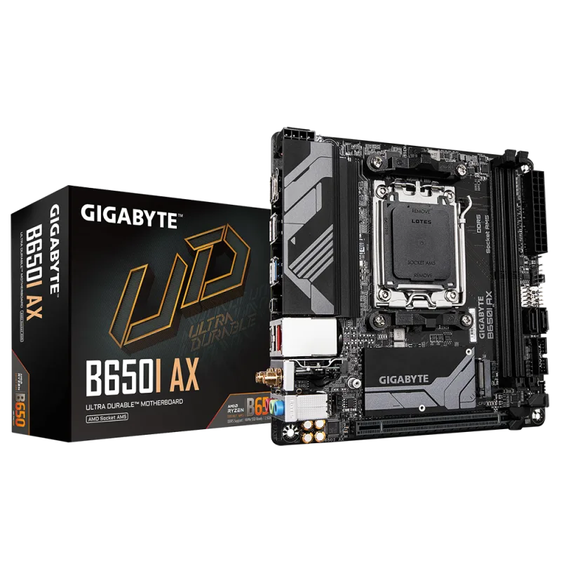 GIGABYTE B650I AX ITX AMD Socket AM5 Motherboard