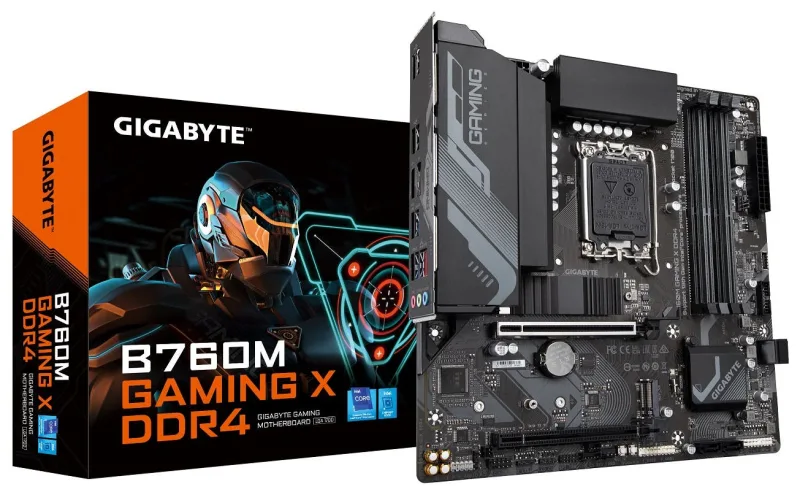 Gigabyte B760M GAMING X DDR4 Intel Micro ATX Motherboard - LGA 1700