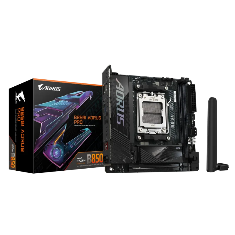 GIGABYTE B850I AORUS PRO Mini ITX AMD Socket AM5 Motherboard