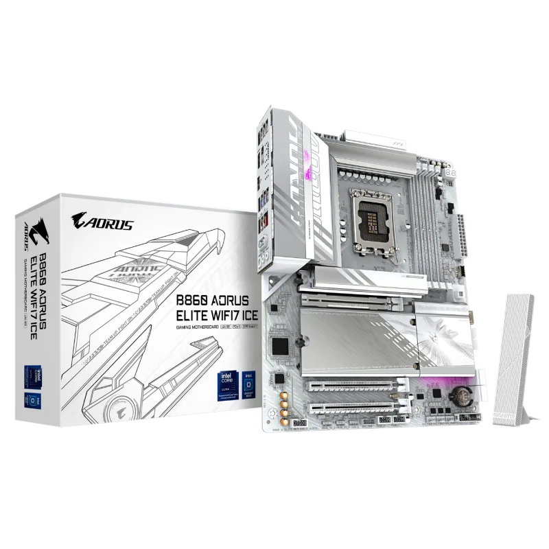 GIGABYTE B860 AORUS ELITE WIFI7 ICE DDR5 ATX LGA 1851 Motherboard