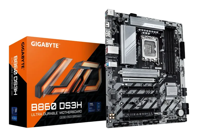 Gigabyte B860 DS3H LGA 1851 B860 ATX Motherboard - DDR5