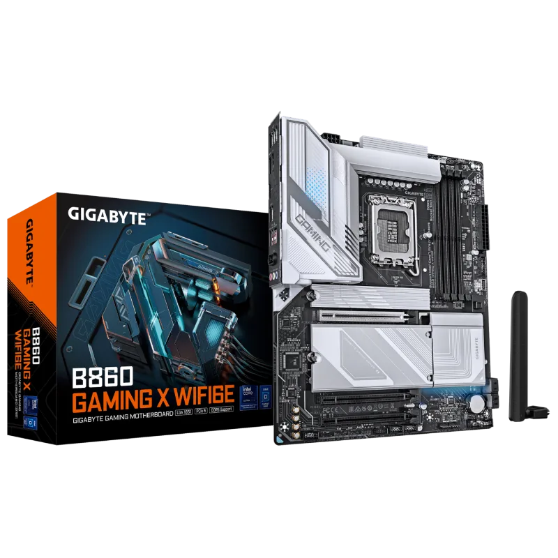 GIGABYTE B860 GAMING X WIFI6E DDR5 ATX LGA 1851 Motherboard
