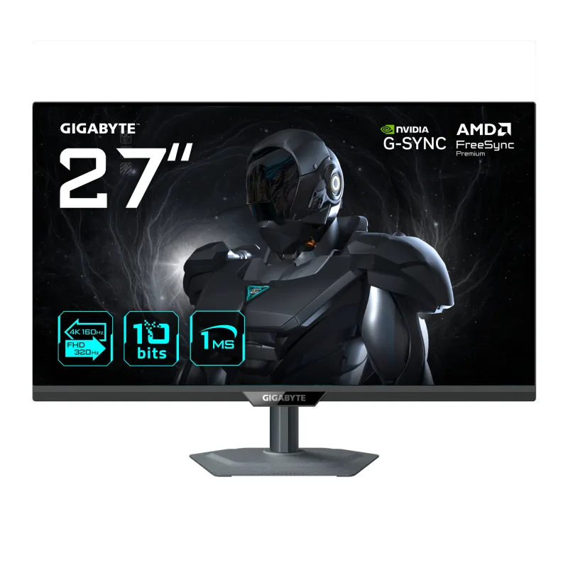 GIGABYTE G27UP 27” 4K UHD Gaming Monitor - Dual Mode (4K 160Hz or FHD