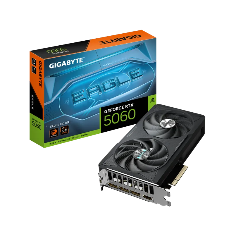 Gigabyte GeForce RTX 5060 EAGLE 8GB OC Graphics Card