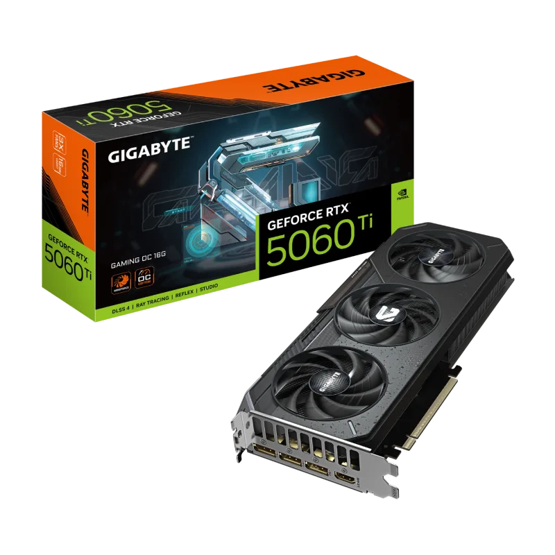 GIGABYTE GeForce RTX 5060Ti GAMING 16GB OC Graphics Card