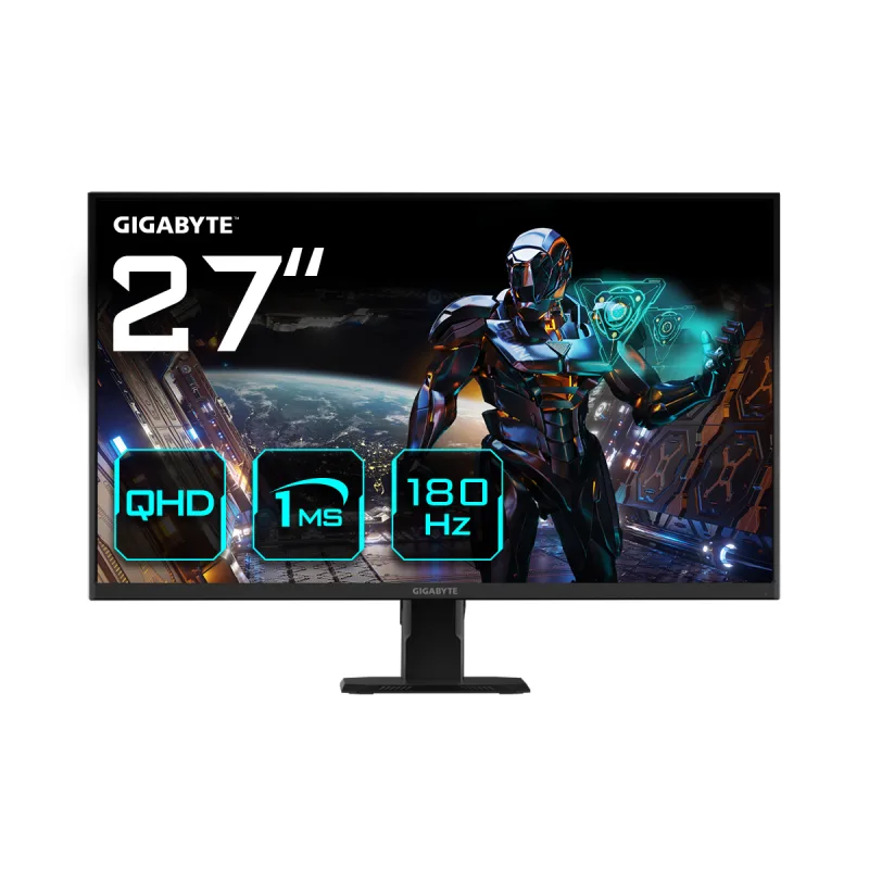 GIGABYTE GS27QA 27" QHD Gaming Monitor - 2560 x 1440. 180Hz. 1ms.