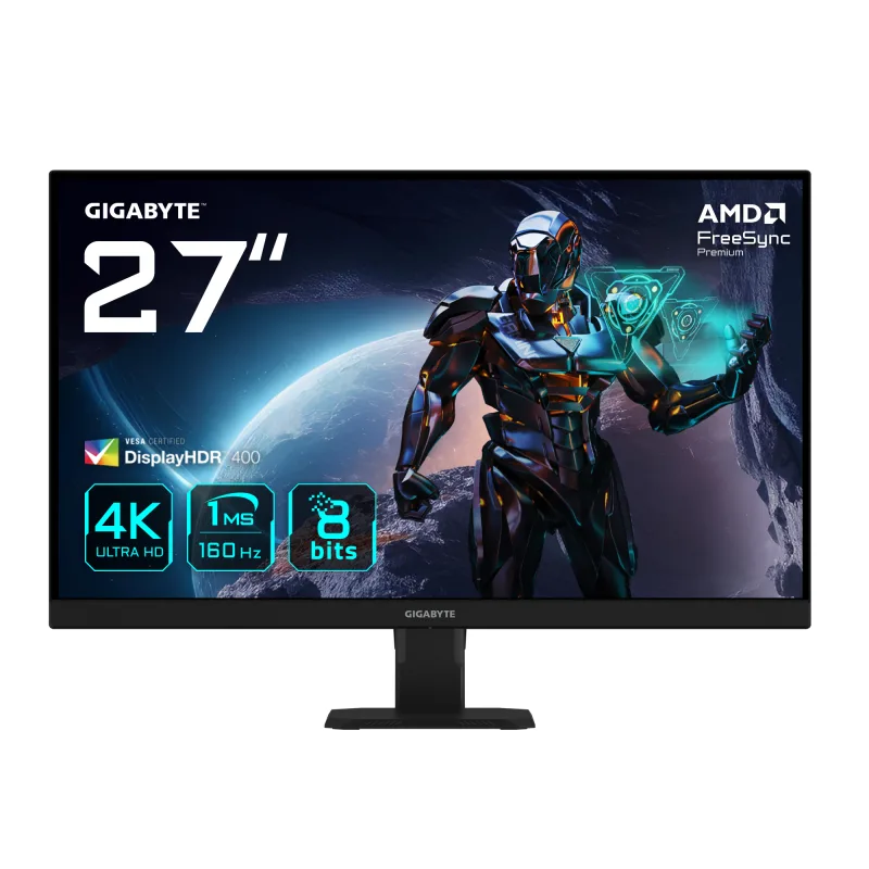 GIGABYTE GS27U 27" UHD Gaming Monitor - 3840 x 2160. 160Hz. 1ms.