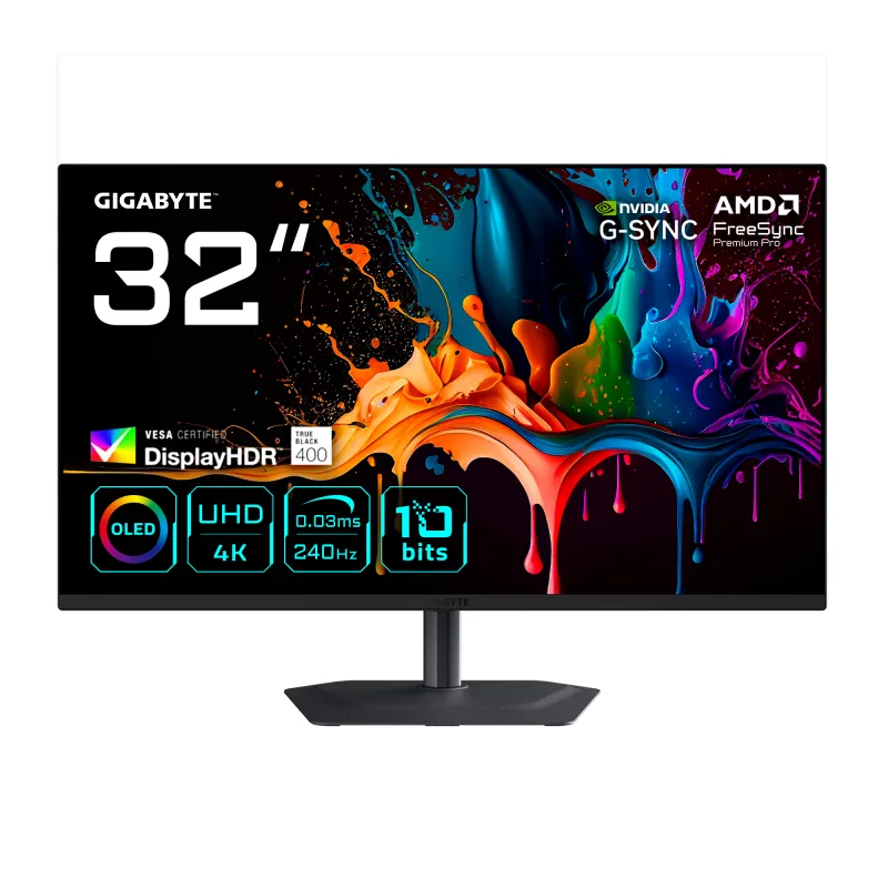 GIGABYTE MO32U2 32 OLED 4K UHD 240Hz 0.03ms Gaming Monitor