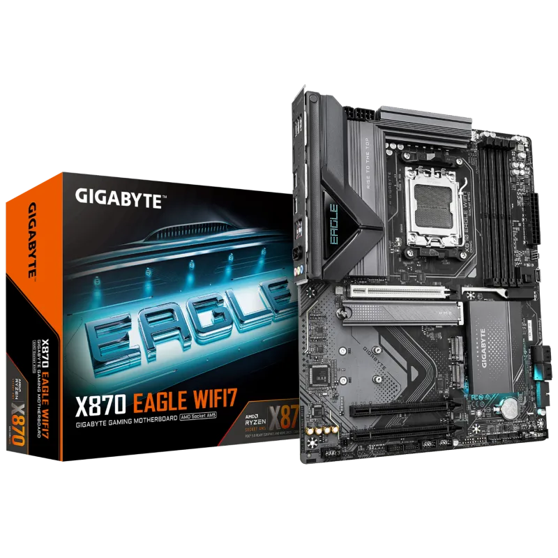 GIGABYTE X870 EAGLE WIFI7 DDR5 ATX Socket AM5 Motherboard