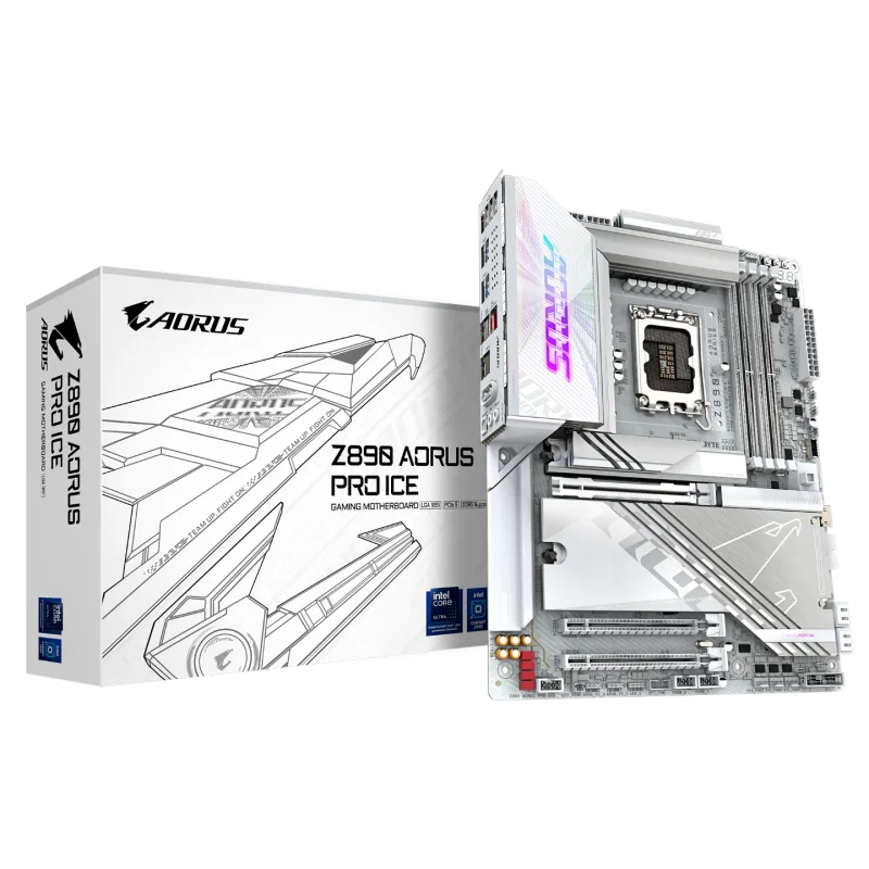 GIGABYTE Z890 AORUS PRO ICE DDR5 ATX LGA 1851 Motherboard