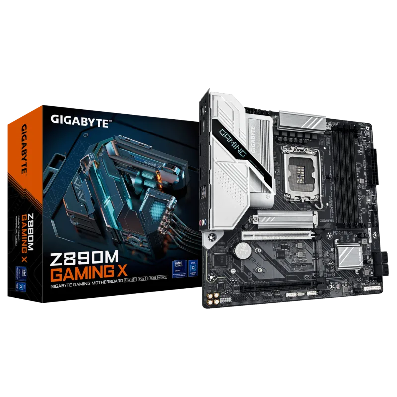 Gigabyte Z890M GAMING X Intel LGA 1851 DDR5 Micro ATX Motherboard