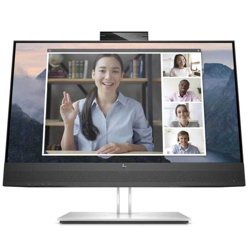 HP E24mv G4 23.8 IPS Full HD Conferencing Monitor with Integrated Webcam and Speakers