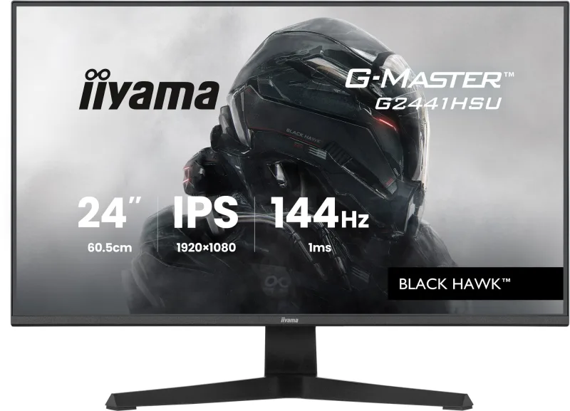 iiyama G-Master G2441HSU-B1 24" IPS Full HD 144Hz 1ms Freesync Gaming Monitor with Speakers