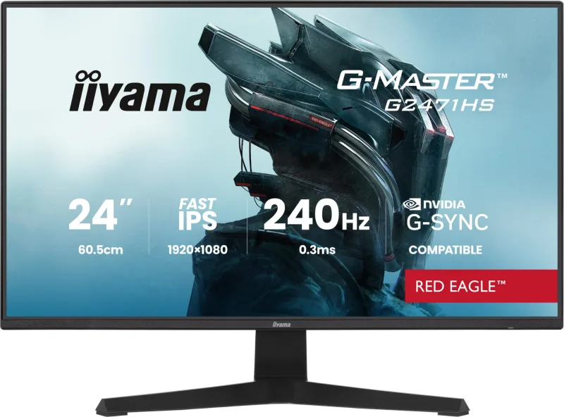 iiyama G-MASTER G2471HS-B1 computer monitor 60.5 cm (23.8") 1920