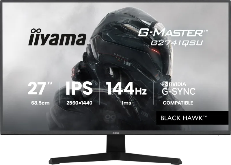 iiyama G-MASTER G2741QSU-B1 computer monitor 68.6 cm (27") 2560 x