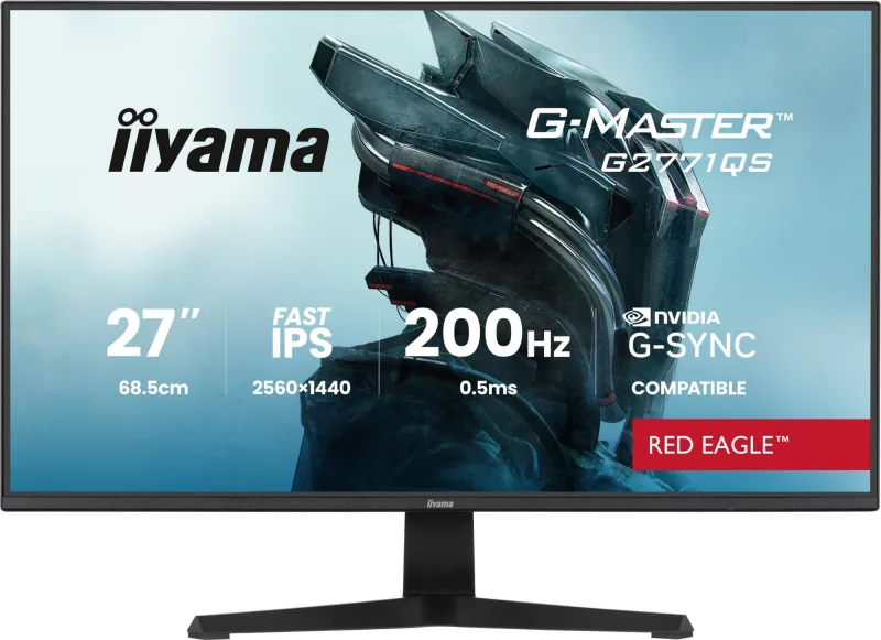 iiyama G-MASTER G2771QS-B1 computer monitor 68.6 cm (27") 2560 x