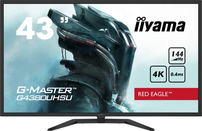 iiyama G4380UHSU-B1 43" 4K Ultra HD VA LED FreeSync 144Hz Gaming Monitor