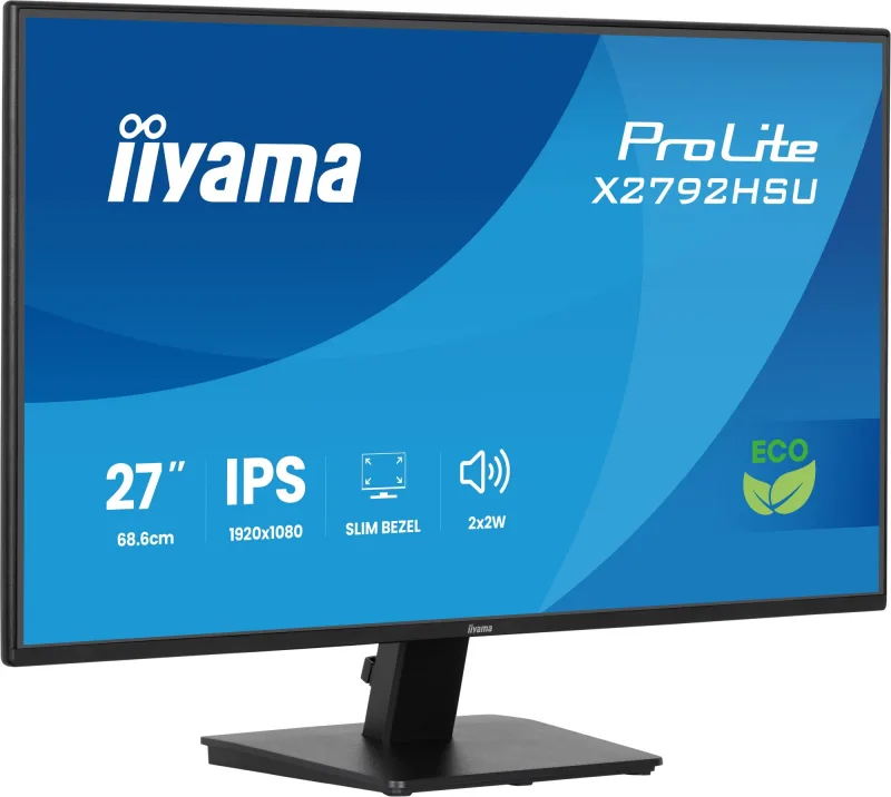 iiyama Prolite X2792HSU-B1 27" IPS Full HD 120Hz Energy Efficient Monitor with Built-In-Speakers