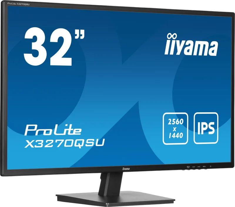 iiyama ProLite X3270QSU 32" IPS Quad HD 100Hz Monitor with Speakers