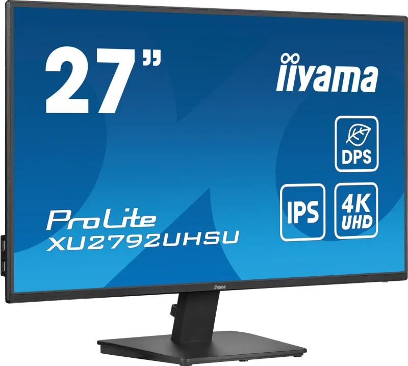 iiyama Prolite XU2792UHSU-B6 27" IPS UHD 4K USB-C 15W Monitor with Speakers