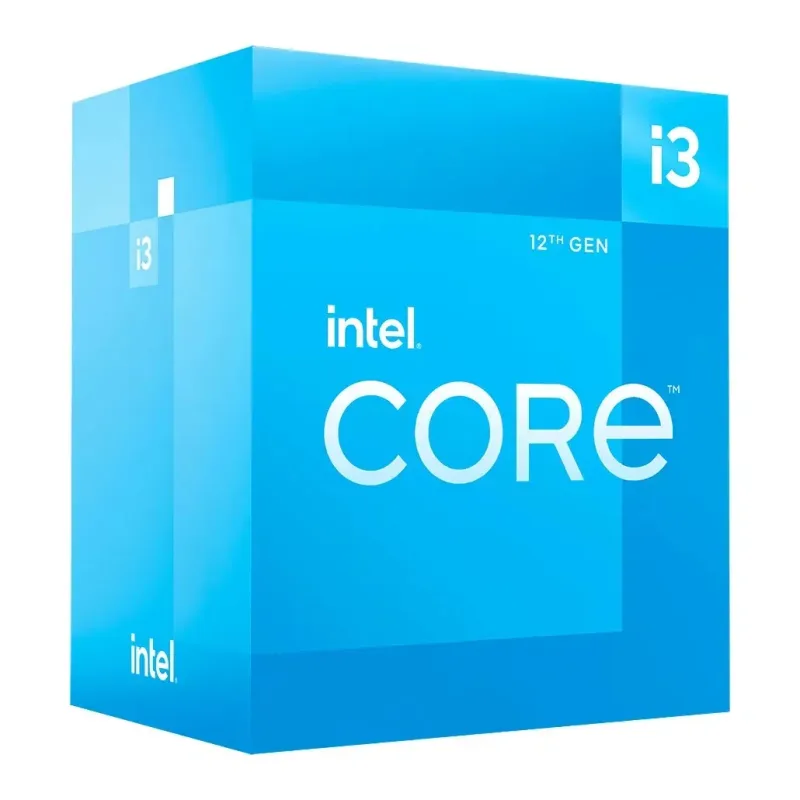 Intel Core i3-12100 Alder Lake LGA 1700, 12MB Cache, 8 Threads CPU - Components