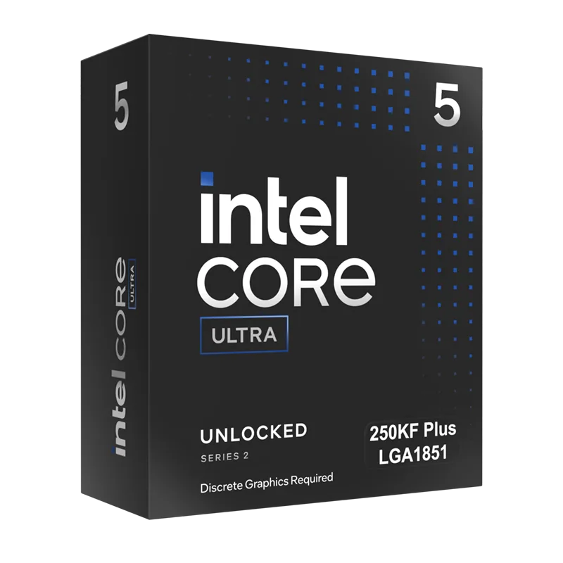 Intel Core Ultra 5 250K Plus 8+12 Core 5.3GHz LGA 1851 Processor - BX80768250K