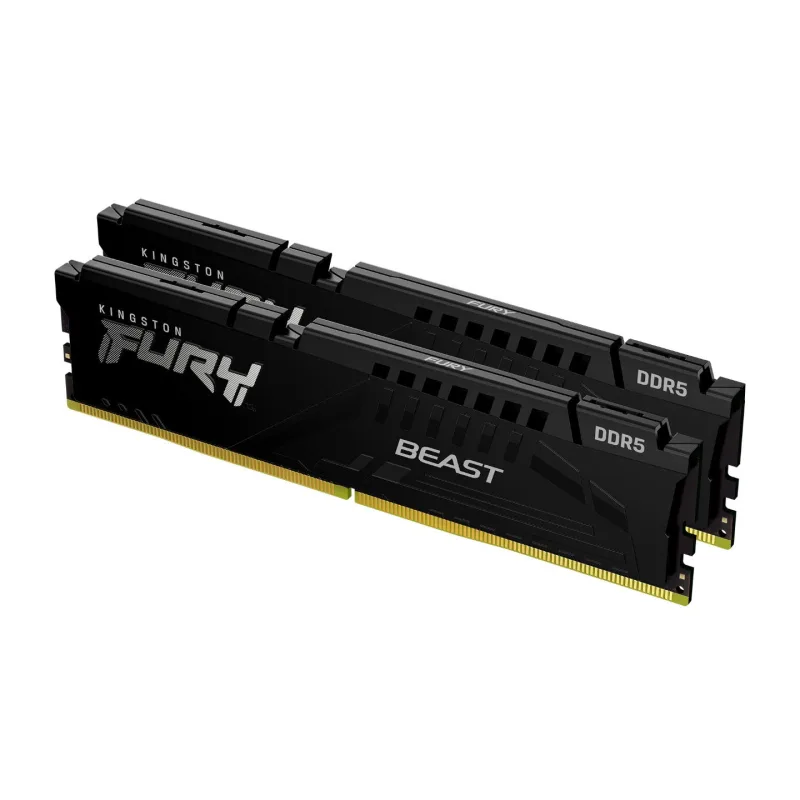 Kingston Fury Beast 32GB (2x16GB) DDR5 5200MHz C40 Memory Kit - Black