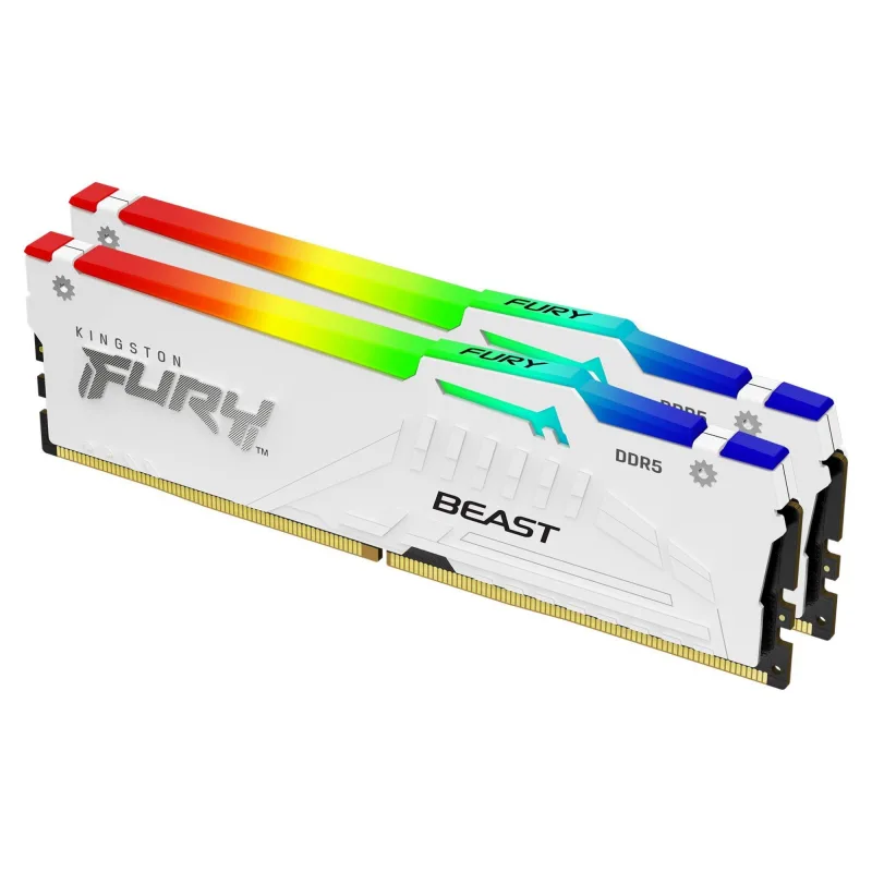 Kingston FURY Beast 32GB DDR5-6000 RAM Kit – KF560C30BBEK2-32 | AMD EXPO v1.1 & Intel XMP 3.0 Support