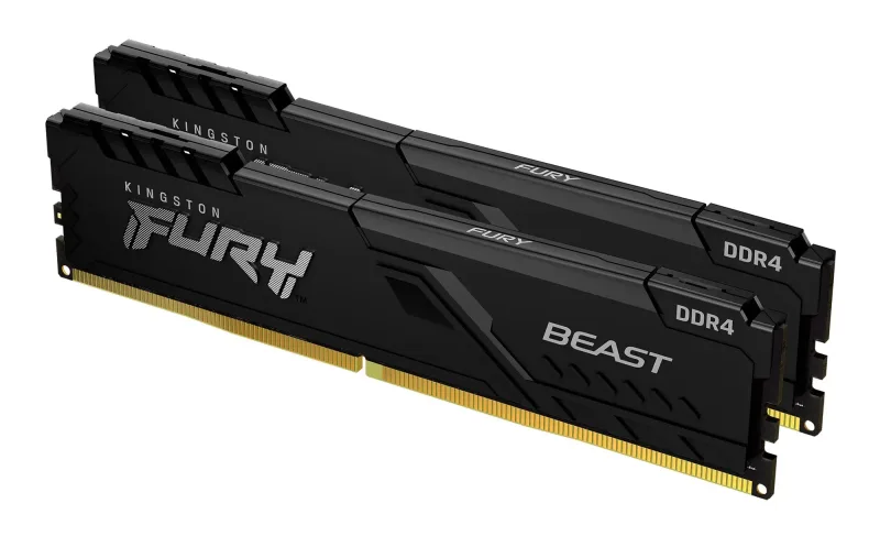 Kingston FURY Beast KF432C16BBK2/64 64GB (2 x 32GB) 3200 MHz DDR4 Desktop RAM