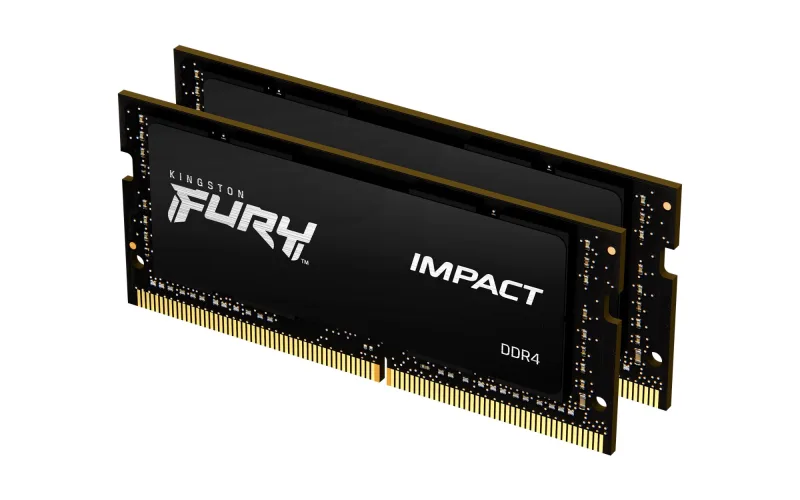 Kingston FURY Impact 64GB DDR4 3200MHz SODIMM Laptop RAM - AMD Ryzen & Intel XMP Ready