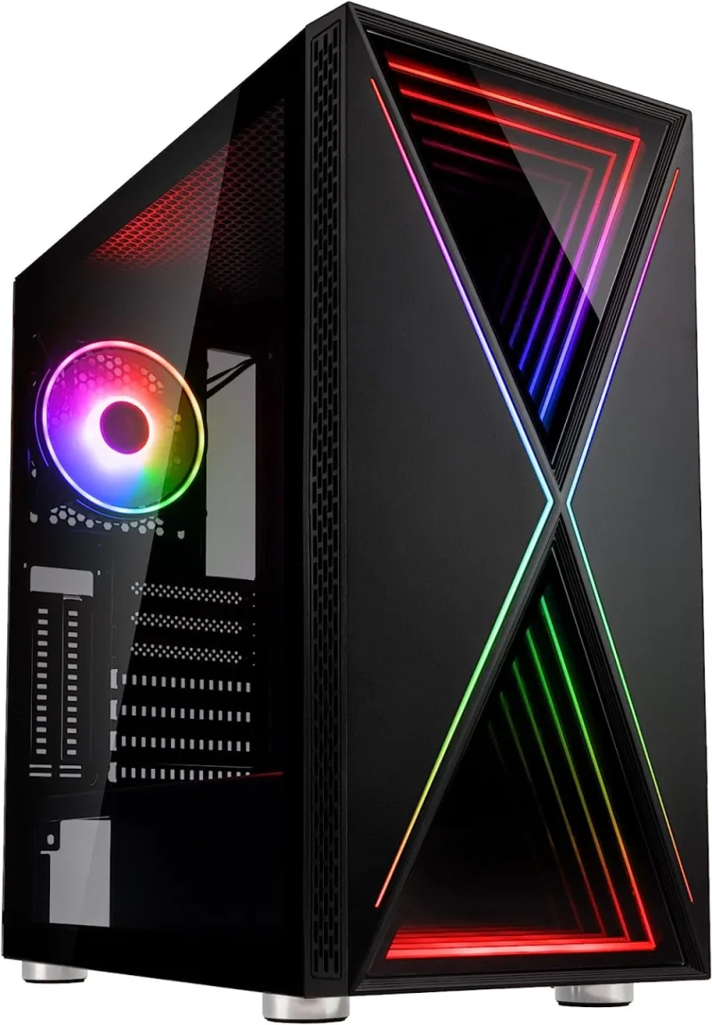 Kolink Void X ARGB Midi Tower Case - Black Window
