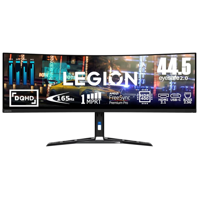 Lenovo Legion R45w-30 44.5 VA DQHD 170Hz 1ms Curved Gaming Monitor
