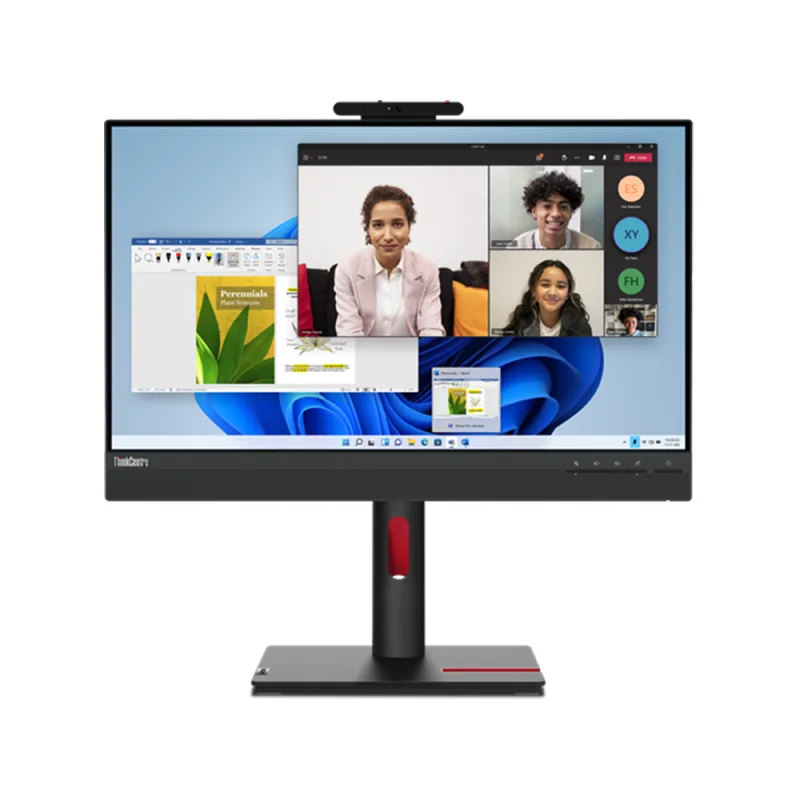 Lenovo ThinkCentre TIO 24 Gen 5 FHD Monitor - Tiny-In-One, 23.8 Inch, Full HD, LED, Modular, VoIP, Webcam