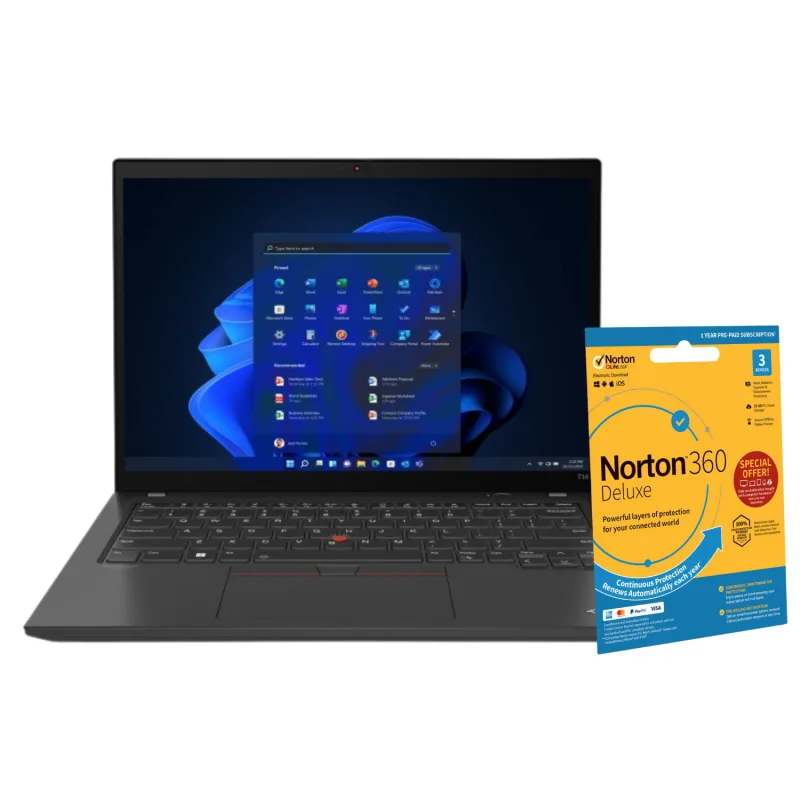 Lenovo ThinkPad T14 Intel Core i5 10th gen 16GB RAM 256GB SSD 14 Inch Windows 11 Pro Laptop