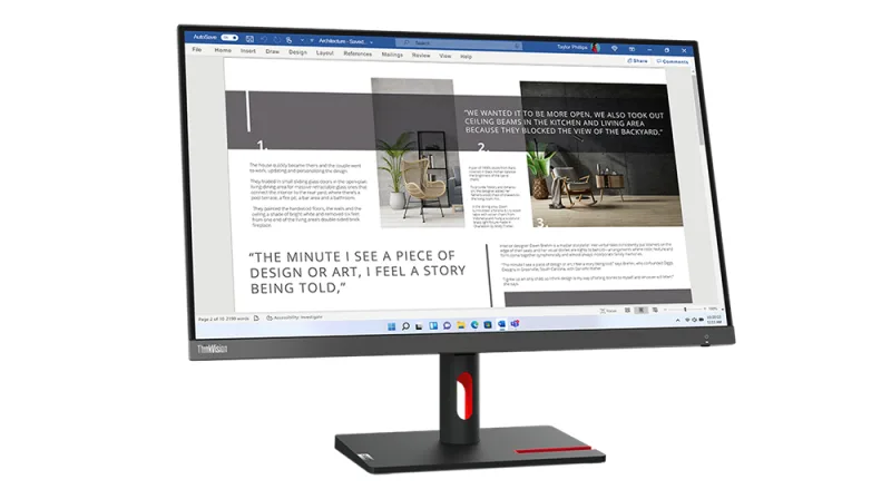 Lenovo ThinkVision S27i-30 27 IPS Full HD 100Hz Monitor