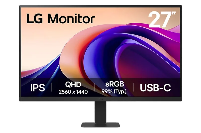LG 27U631A 27 IPS QHD 100Hz USB-C Monitor