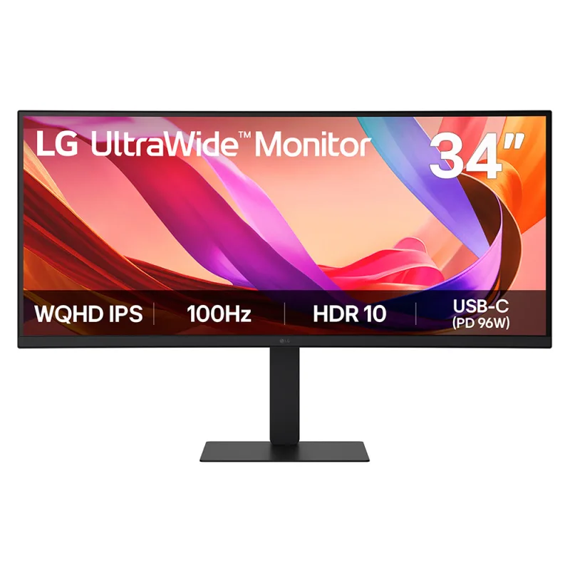 LG 34U650A-B 34 IPS WQHD 100Hz USB-C  UltraWide Curved Monitor