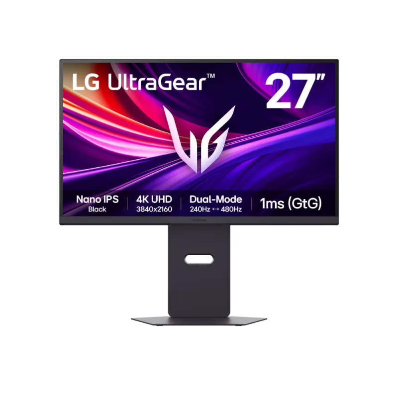 LG UltraGear 27G850A-B 27" 4K UHD 240Hz G-SYNC Nano IPS Gaming Monitor - DisplayHDR 600, HDMI 2.1