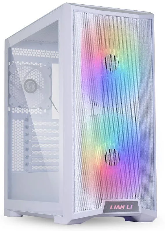 Lian Li Lancool 215 Midi Tower Tempered Glass ARGB Case - White