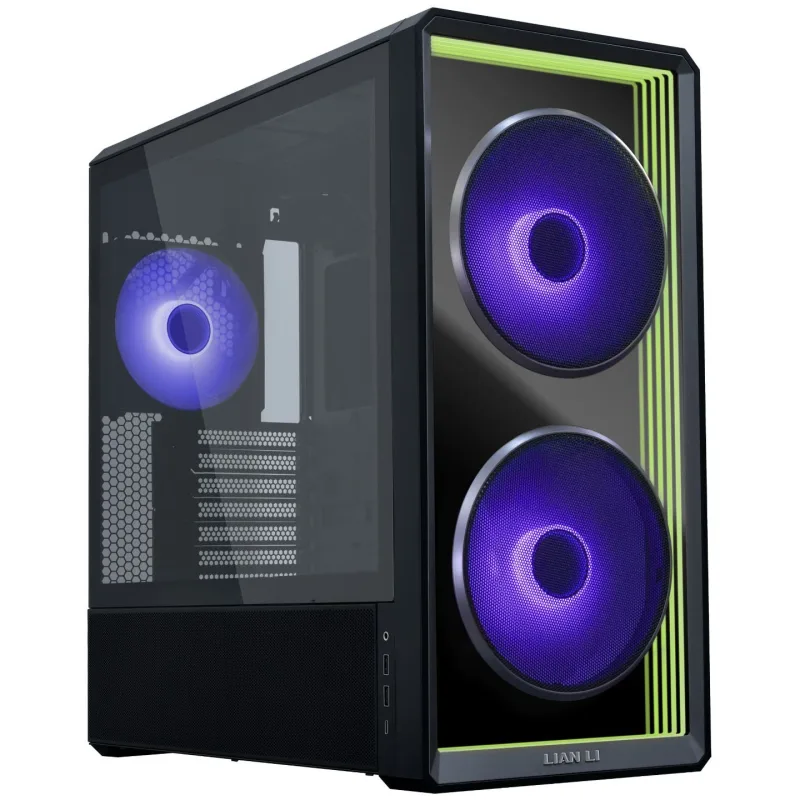 Lian Li Lancool 217 Infinity Mid Tower Gaming PC Case - Black - LAN217INFX