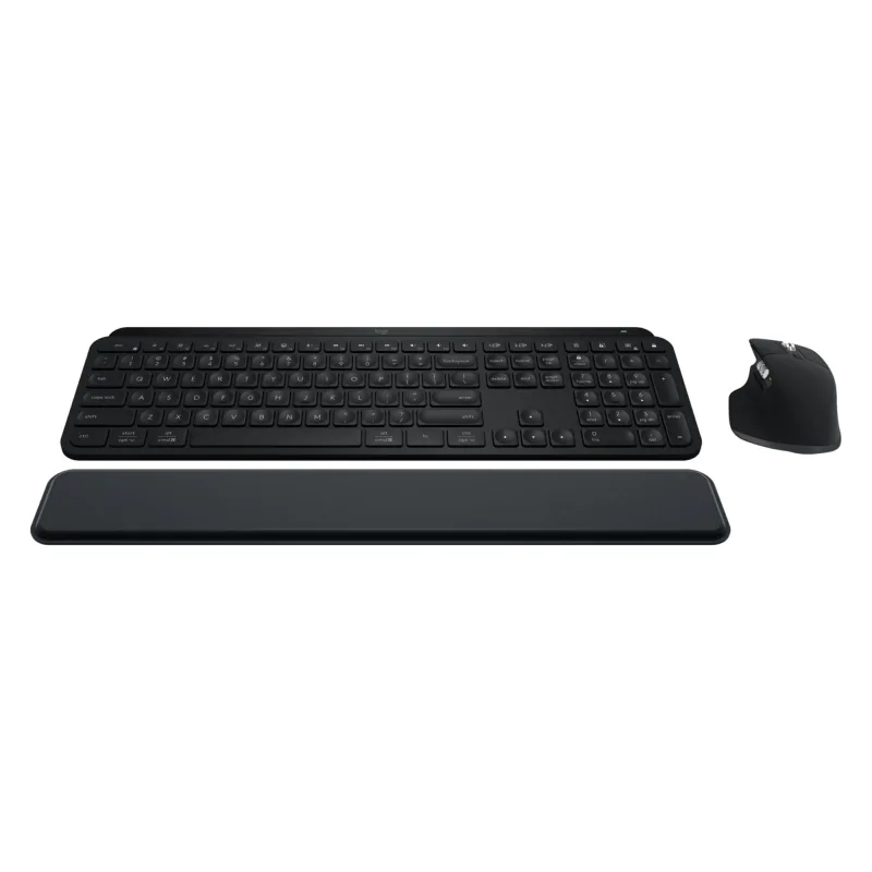 Logitech MX Keys S Combo - keyboard and mouse set - QWERTY - UK - Black