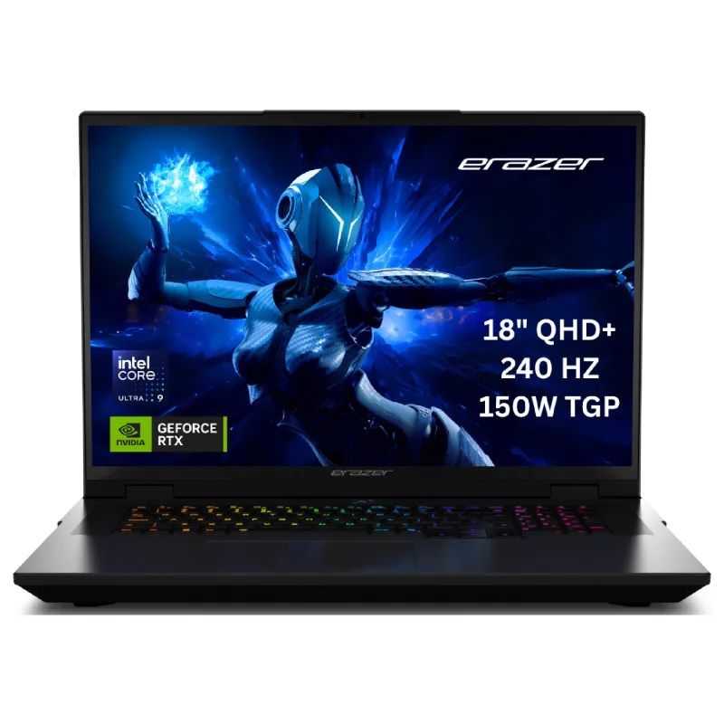 Medion ERAZER Beast 18 Intel Core Ultra 9 64GB RAM 4TB SSD RTX 5090 240Hz 18 Inch Windows 11 Gaming Laptop