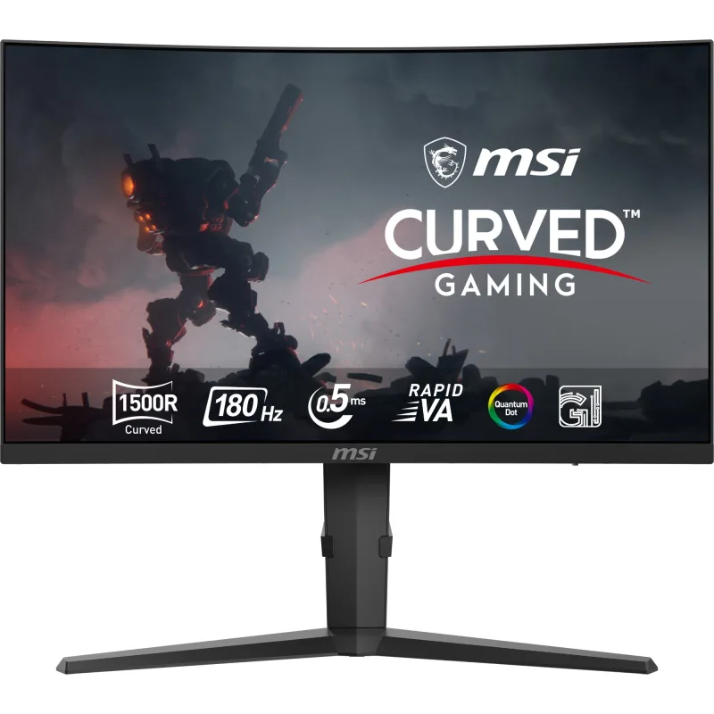 MSI MAG 275CQRF QD E2 27 VA WQHD 180Hz 0.5ms Curved Gaming Monitor