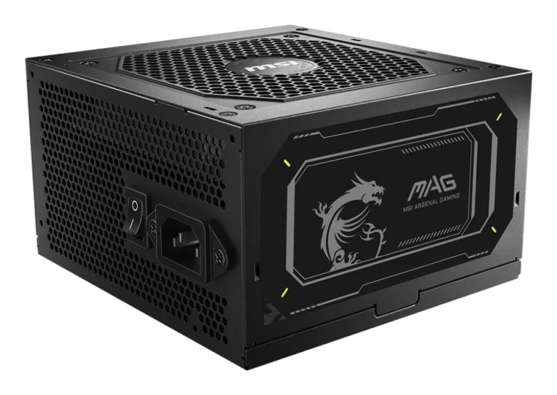 MSI MAG A850GL PCIE5 II power supply unit 850 W 20+4 pin ATX ATX Black