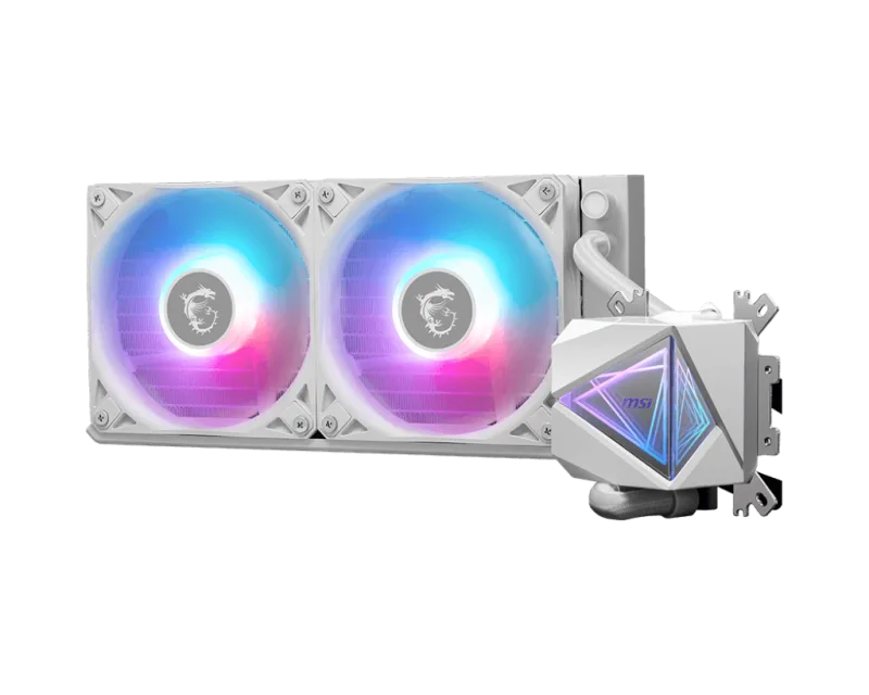 MSI MAG CORELIQUID I240 AIO INTEL AMD LIQUID COOLER - WHITE
