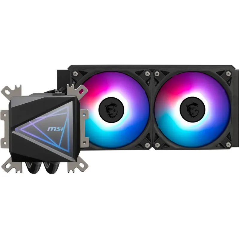 MSI MAG CORELIQUID I240 Intel/AMD 240mm AIO CPU Liquid Cooler - Black