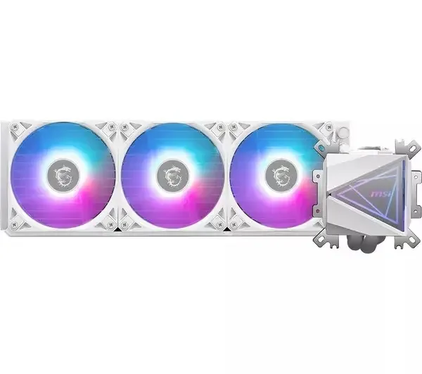 MSI MAG CoreLiquid I360 ARGB Intel/AMD 360mm AIO CPU Liquid Cooler White