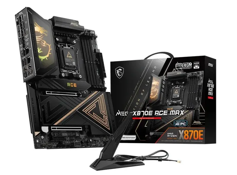 MSI MEG X870E ACE MAX AMD X870E ATX Socket AM5 Motherboard